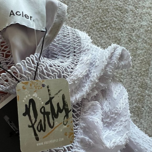 NWT Free People x Acler Aslan Pastel Purple Mini Dress 4 - Picture 8 of 9